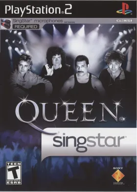 SingStar Queen box cover front